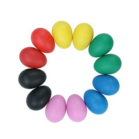 Shakers à œufs en plastique, accessoires d'instruments de percussion éducatifs, jouets musicaux pour enfants pour les fêtes