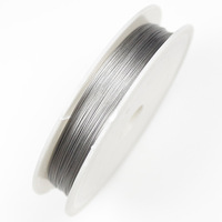 Vente en gros de composants et de trouvailles pour bijoux en fil de ressort en acier inoxydable DIY pour la fabrication de bijoux personnalisés