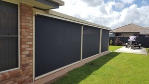 Waterproof Zipscreen Zipper Auto Patio Sunscreen Sunshade Outdoor <strong>Adjustable</strong> Window Awning <strong>Blinds</strong> Outdoor Rolling Screens - Product Image 4