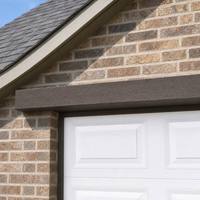 Porte de garage électrique moderne coupe-vent en acier et bois, de haute qualité, populaire, design personnalisé, vente en gros