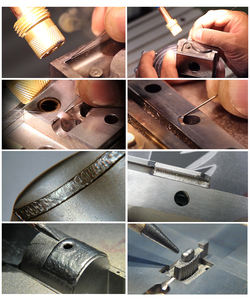 เครื่องเชื่อมเลเซอร์ซ่อมแม่พิมพ์โลหะ 300W 500W เครื่องเชื่อมเลเซอร์แบบมือถือ - Product Image 3