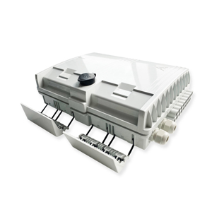 Caja de Distribución de Fibra Óptica para Exteriores de 16 Puertos, Impermeable IP65, Caja Terminal FTTH - Product Image 1