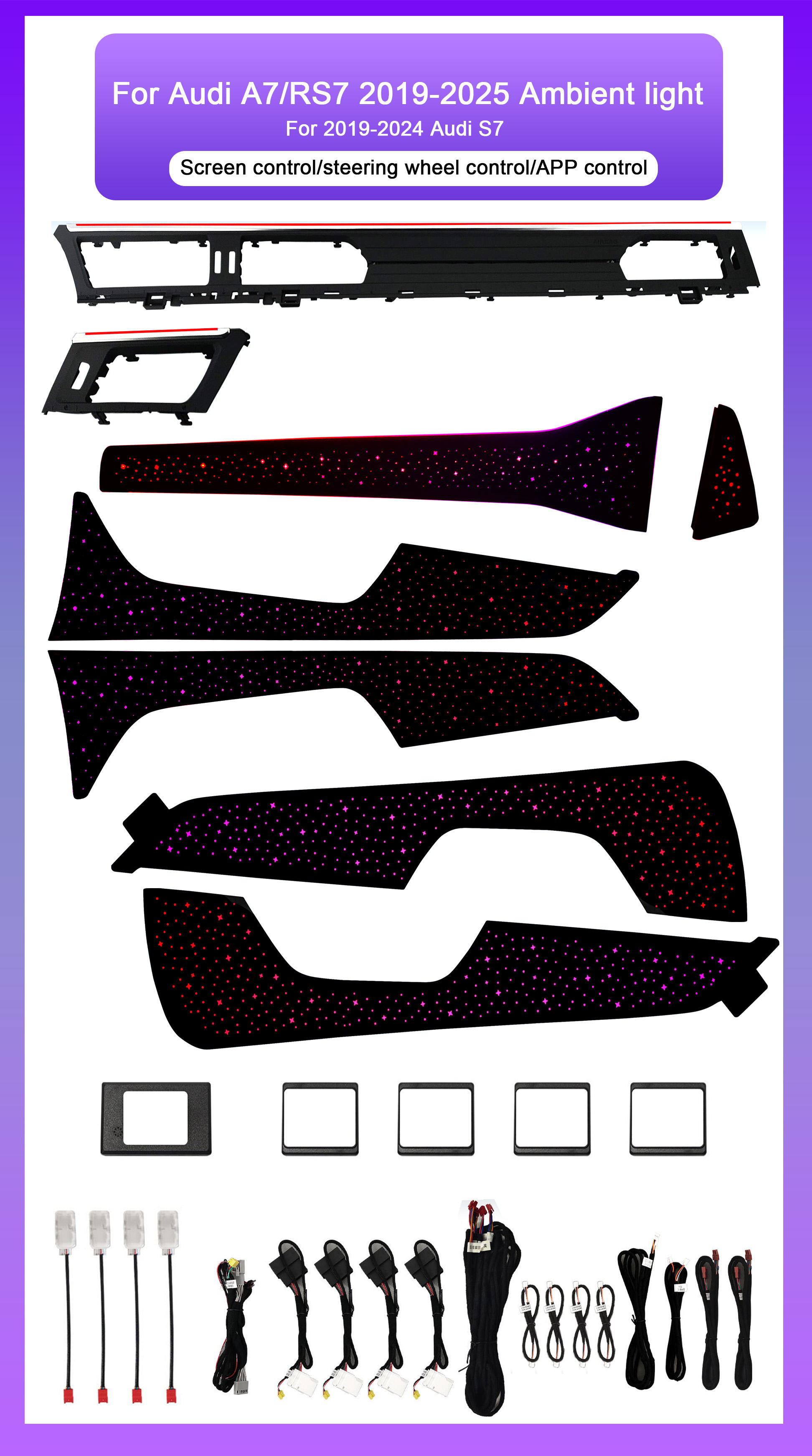 Ensemble de 8 pièces