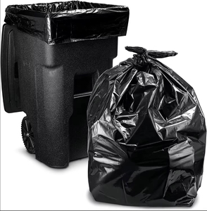 Standard Quality <b>Black</b> Garbage Bag <b>Bin</b> <b>Liner</b> Polyethylene Refuse Sacks Trash Bag for Export Selling From China - Product Image 4