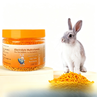 USMILEPET Complément Nutritionnel Premium en Granulés Électrolytiques et Multivitaminés pour Lapins à Usage Spécial