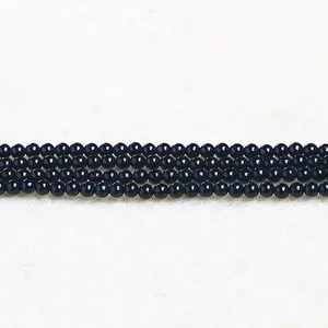 Vente en gros de petites perles de pierre naturelle de 2mm, 3mm, 4mm, cristal, Agate, entretoise, perles libres pour la fabrication de bijoux, bricolage, Bracelet, collier