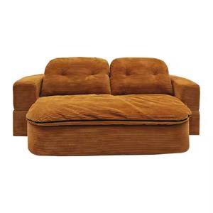 Quảng trường hiện đại Thiết kế đa chức năng nén <span class=keywords><strong>Sofa</strong></span> giường sáng tạo vải nén bọt đi văng cho căn hộ khách sạn sử dụng - Product Image 1