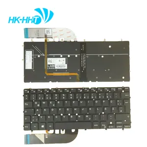 HK-HHT מקלדת אור מחברת עבור Dell xps Dell 13 9360 9350