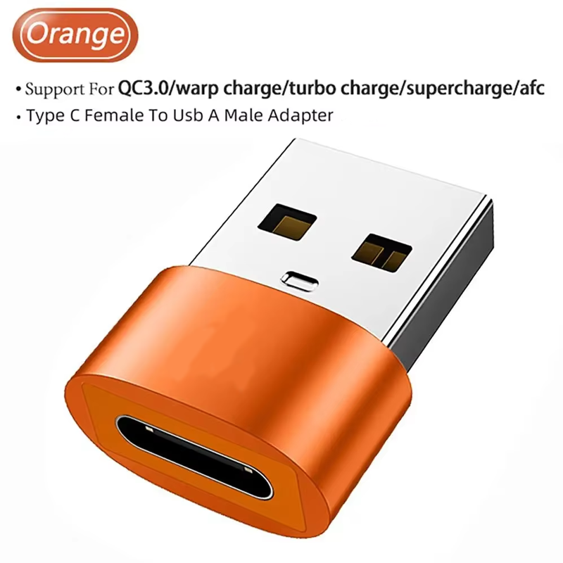 Da usb a type-c (arancione)
