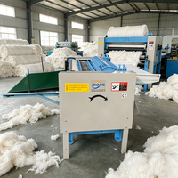 Chine Fournisseur Chiffons Tissu Déchets Textile Recyclage Équipement De Traitement Mini Coton Nettoyant Machine Coton Ouverture Machine Ventes