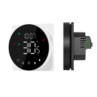Thermostats intelligents WiFi Tuya 24V/220V pour unités de ventilation à bobine, contrôle à distance de la température, compatible Google Home Alexa