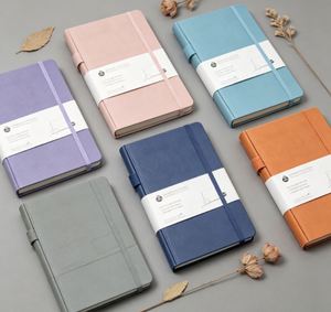A5 Hardcover New Personalized <b>Notebooks</b> Productivity Paper Blanks <b>Diary</b> <b>Notebook</b> with Colourful Strap - Product Image 4