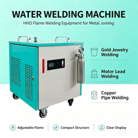 Nouvelle machine à souder à l'eau oxyhydrogène HHO portable, mini soudeuse à l'hydrogène, acier inoxydable 2800C pour bijoux en or, argent, platine