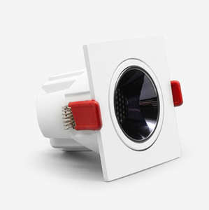 Đèn <span class=keywords><strong>LED</strong></span> <span class=keywords><strong>COB</strong></span> Chống Lóa Chất Lượng Cao Đèn <span class=keywords><strong>LED</strong></span> Giảm Thanh Vuông 45 Độ Điều Chỉnh Được Miễn Phí Trình Điều Khiển 7 Watt 12W Cri90 - Product Image 5