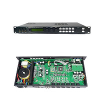 Système audio professionnel, ensemble de haut-parleurs en bois pour KTV, karaoké, DJ, système sonore avec sortie 100W RMS/200W de crête pour club