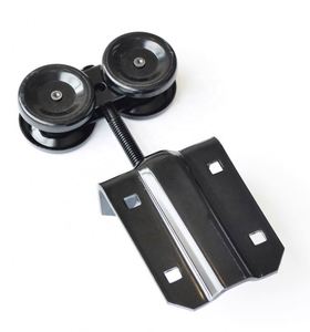 WEKIS Herrajes de Acero y Latón para Puertas Agrícolas, de Techo, Correderas, de Garaje, de Interior, de Alta Resistencia, Negros, para Dormitorio y Exterior - Product Image 3