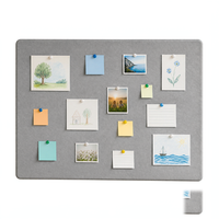 Tableau en feutre pour mur, alternative au tableau en liège, pour chambre, bureau, notes, photos, décoration