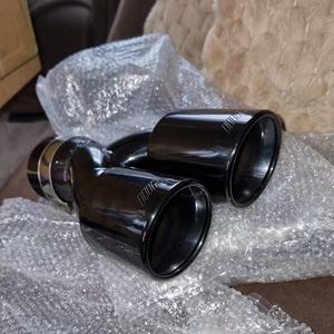 Квадратные выхлопные трубы для BMW5 18-23 серии G30 G38 525i 528i 530i из нержавеющей стали, титановый сплав - Product Image 6