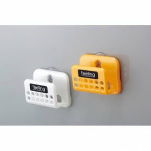 Inomata Porte-éponge tangerine pour le rangement de la cuisine - Product Image 1