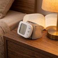 Tensiomètre Électrique Sans Fil Automatique Tout-en-un Facile à Utiliser avec Brassard Bluetooth pour Bras Supérieur, Haute Précision, sur Batterie