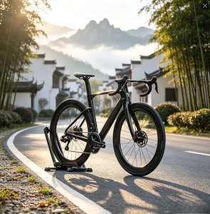 Bicicleta de Carretera de Carbono para Adultos Cyclone-3rd <span class=keywords><strong>700C</strong></span>, Cuadro de Carbono 3K Completo, Sistema de Cambios EDS de 2*12 Velocidades, Juego de Ruedas de Carbono EDS Premium - Product Image 1