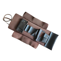 Kit de luxe en cuir véritable, pochette à pipe faite à la main, sac à tabac à pipe, pochette à rouler