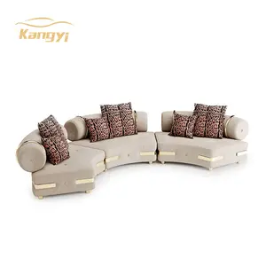 Customize Modern Soft Home Rice White <strong>Sofa</strong> Living Room Furniture Manufacturers European Style Classic Fabric <strong>Sofa</strong> - Product Image 1