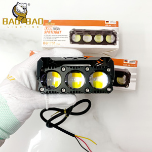 Faro LED para Motocicleta con Ojos <span class=keywords><strong>de</strong></span> <span class=keywords><strong>Demonio</strong></span>, Luces <span class=keywords><strong>de</strong></span> Doble Color, Faro Antiniebla, Sistema <span class=keywords><strong>de</strong></span> Iluminación para ATV, UTV, SUV, Camioneta - Product Image 3