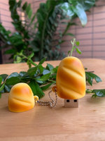Clé USB 2.0 portable en forme de pain mignon, 128 Go 64 Go, modèle alimentaire adorable, clé USB porte-clés