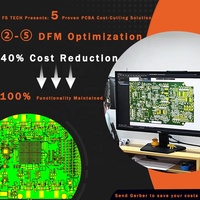 Programa de Optimización de Costos de BOM de Gerber DFM, Placa de Circuito Impreso Smt 94v0 Fr4, Servicio de Ensamblaje de PCB Personalizado OEM, Fabricante