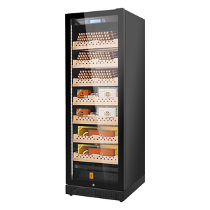 Multi-function 430l Cigar Humidor Cabinet Cedar Wood <b>Cooler</b> H168s Cigar Humidor Cabinet Cigar Display Cabinet Cigar Humidor - Product Image 3
