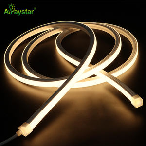 Ультра длинные 50 м/рулон 48 В 10*10 мм светодиодные неоновые полосы света без падения напряжения IP67 Водонепроницаемые силиконовые светодиодные полосы неоновые гибкие - Product Image 5