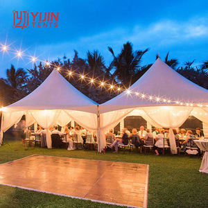 Tente Pagode en PVC Blanc avec Cadre en Aluminium 10x10 pour Fête, Mariage, Chapiteau Fabriqué à Guangzhou - Product Image 5