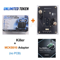 Super pour Killer pour tous les clonages de puces N-XP NCF29XX avec adaptateur BDC3 pour BDC3 4 Tokens Illimité Noir OLIVER Compatibilité