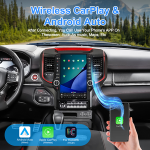 Navihua for Dodge Ram 2019-2024 Car Upgrade 13.6'' Touch Screen Android Multimedia Carplay Auto Stereo GPS DSP Car Radio Player - Product Image 5