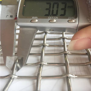 <span class=keywords><strong>Malla</strong></span> Tejida de Acero Inoxidable Zhihang, Pantalla <span class=keywords><strong>Ondulada</strong></span> de Acero Inoxidable, <span class=keywords><strong>Malla</strong></span> Decorativa con Relieve, <span class=keywords><strong>Malla</strong></span> de Alambre de Acero - Product Image 6