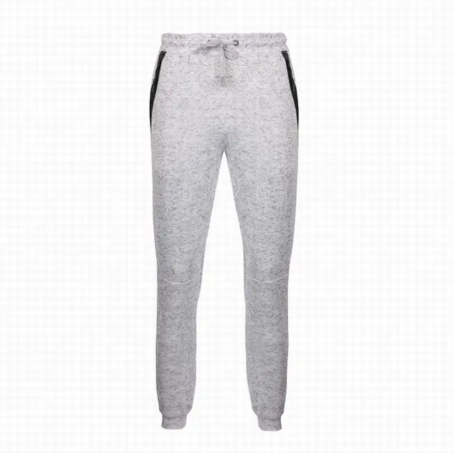 Winter casual plain dyed fleece 100% polyester sweatpants jogger men jogging pants