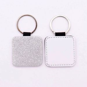 Custom Photo <b>Keychain</b> Fashion Promotional DIY Sublimation Key Chain Accessory Blanks <b>Keychain</b> Sublimation Blank Leather Keyring - Product Image 2