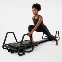 Poignées ROARFIT Microformer (paire) + Plateforme arrière - Reformer Pilates en alliage d'aluminium durable, caractéristiques réglables, respectueux de l'environnement