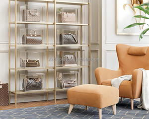 Vente d'usine de luxe pour femmes Sacs à main Présentoir Vêtements Vitrine pour magasin - Product Image 2