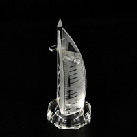 Modelo de Edificio 3D Personalizado JY, Modelos de Torres para Regalos de Aniversario de Empresa, Artesanía de Cristal, Trofeo de Cristal, Premio