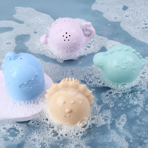 Juguete de baño de dinosaurio para niños, juguete flotante para jugar en el agua, de 0 a 24 meses, juguete cognitivo unisex - Product Image 3