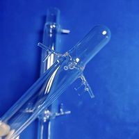 Tuyau droit en quartz transparent personnalisé, sans ozone, résistant à la corrosion, surface polie, quartz professionnel