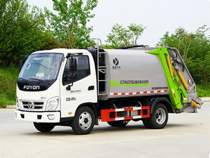 Camion compacteur de déchets Foton 4X2 4/6m³ à prix compétitif pour la gestion des ordures urbaines - Product Image 2