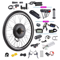 Kit Moteur sans Balais et sans Engrenage pour Vélo Électrique DIY / Kit de Conversion Moteur Électrique pour Vélo Léger et Facile à Transporter