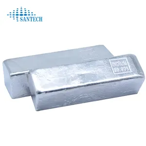 High Purity Indium Metal Ingot Price for Sale