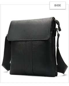Fashion Genuine Leather Men's Shoulder Bag Casual Business Men's Crossbody Bag Head Layer Cowhide Messenger Bag