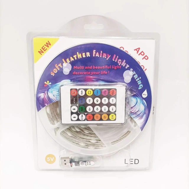 Wholesale Smart Usb 5v 10m Kit Waterproof Ip65 24key Remote Control App Remote Control Christmas Lights Led String Fairy Lights