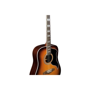 Guitares acoustiques EKO GUITARS - Modèle Eq Honey avec fond et côtés en acajou naturel et table en épicéa renforcée - Product Image 3
