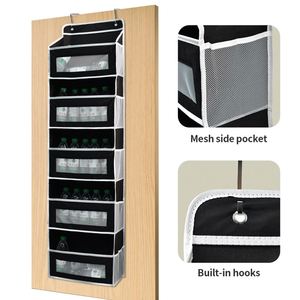 Bolsa de Almacenamiento para Exteriores en Oferta, Organizador Colgante de Acero Inoxidable Multicapa, Gran Capacidad, Tela No Tejida, para Colgar en la Puerta - Product Image 3